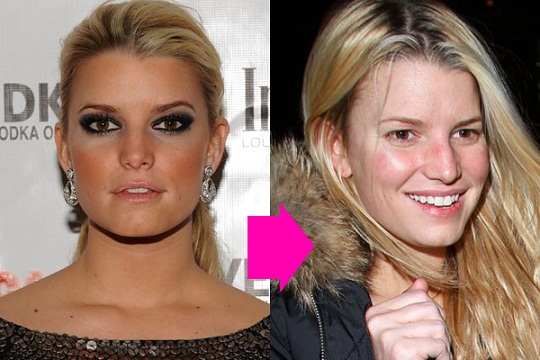 Jessica Simpson smink nélkül 13