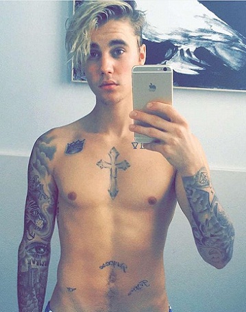 Justin Bieber uden makeup 12