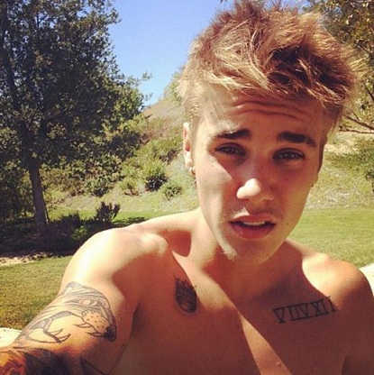 Justin Bieber uden makeup 7