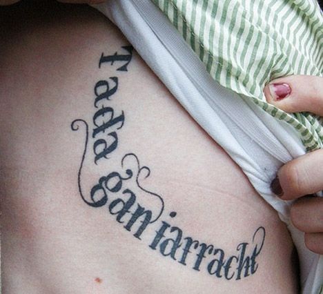 fada-gan-iarracht-irsk-tatovering