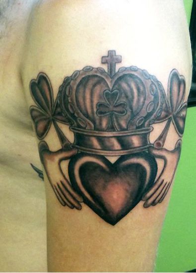 Claddagh tatovering