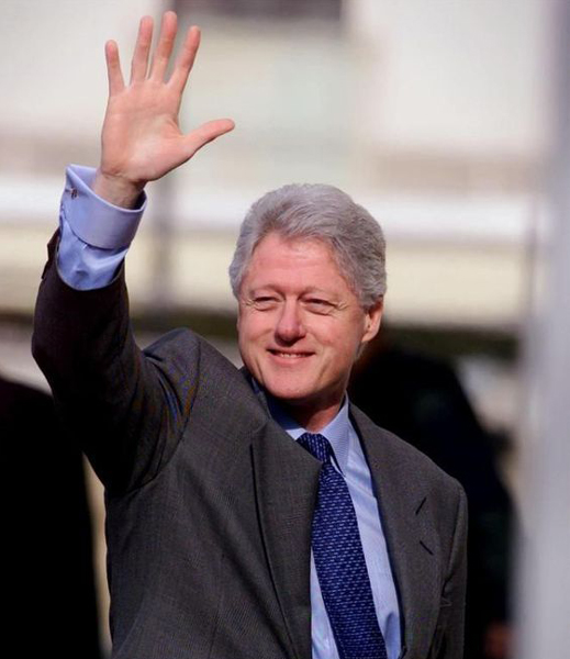 Bill Clinton næseform