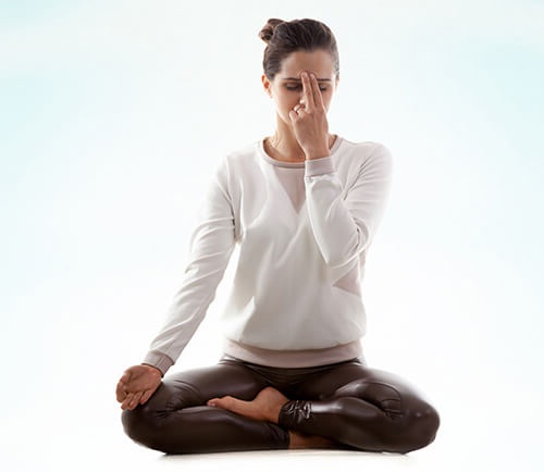 Yoga Asanas til hårfald - Anulom Vilom