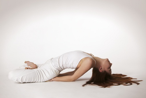 Yoga Asanas til hårfald - Matsyasana