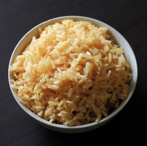 Bedste fødevarer til kropsbygning - brune ris