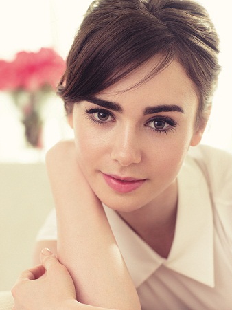 lily collins uden makeup 14