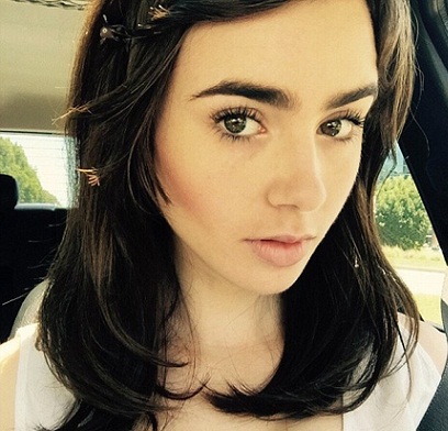 lily collins uden makeup 8