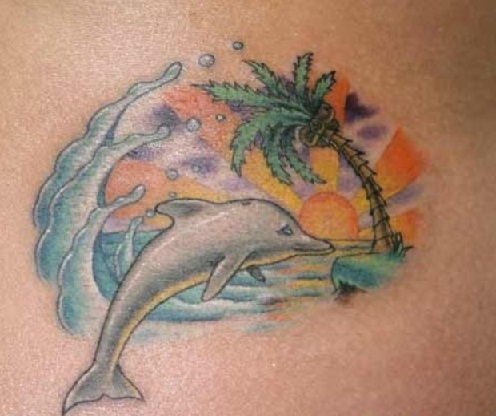 delfin tetoválás minták 1
