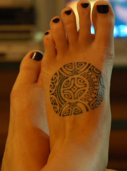 Marquesan Cross maori tetoválás