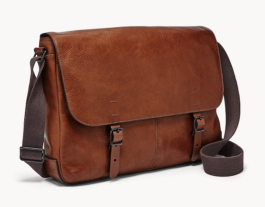 Fossil side messenger taske