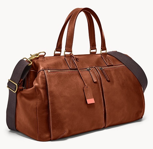 Fossil duffle taske til rejser