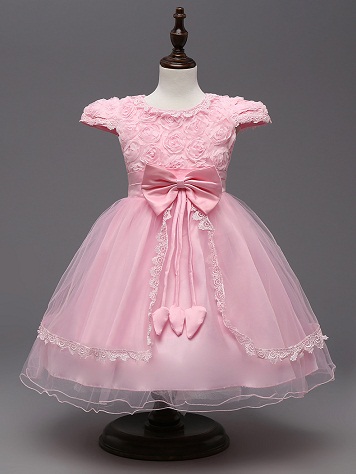 Baby Pink Vintage Frock