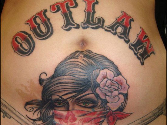 Outlaw mave tatovering