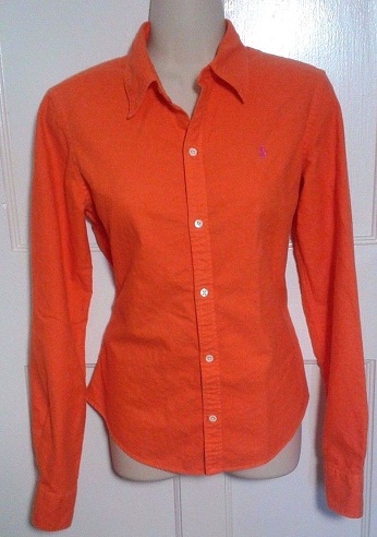 Oxford Cloth Orange női póló