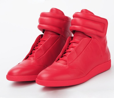 Trendy casual røde støvler til mænd