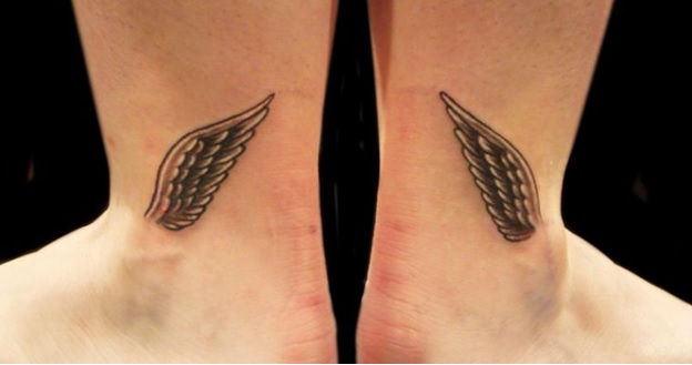 Ankelvinger tatovering