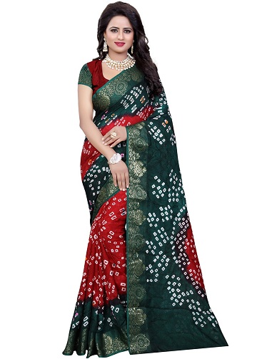 Gudzsaráti Bandhani Sarees