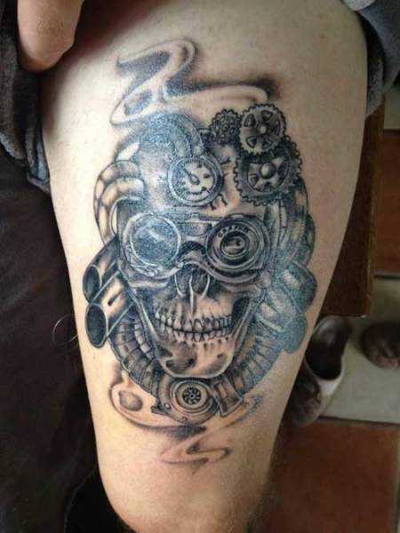 koponya tetoválás minták férfiaknak