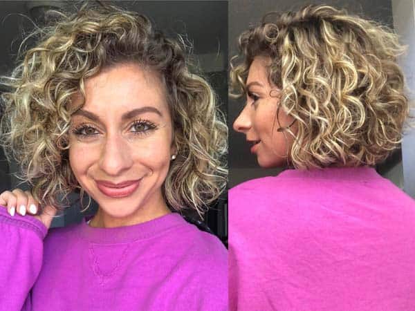 Messy Casual Curly Style