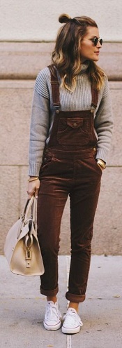 Fløjl Overalls