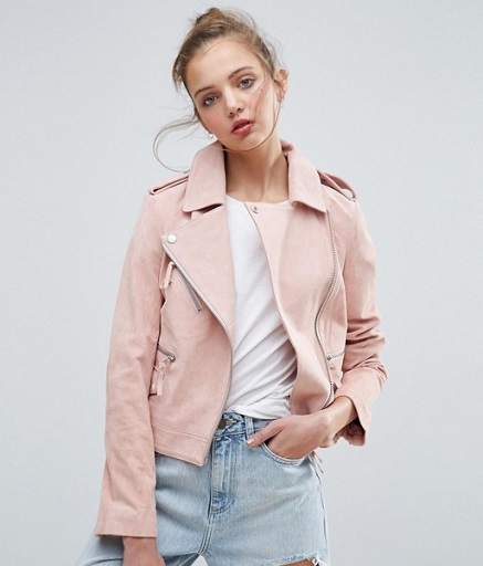 Kort Pink Blazer Kvinder