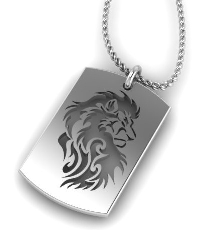 Lion Locket Designs til mænd