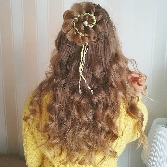 Den midterste blomsterfletning
