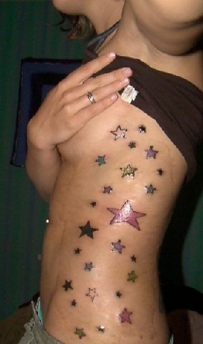 Star Full Body Tattoo