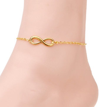 Guld Infinity Ankel