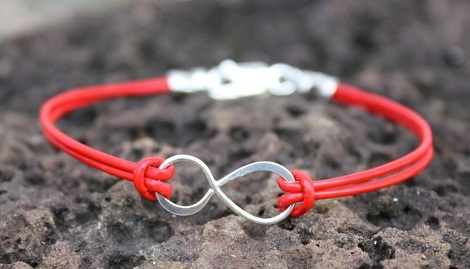 Infinity Anklets i læder