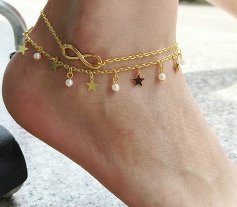 Boho Infinite Anklet For Girl
