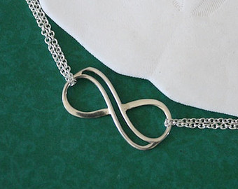 2 Brudepige Infinity Anklet