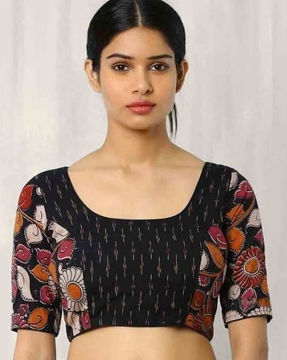 Kalamkari patchworkbluse