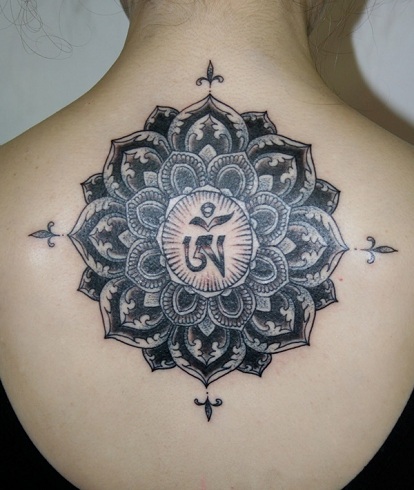 Mandala Signage Type Tattoo Designs