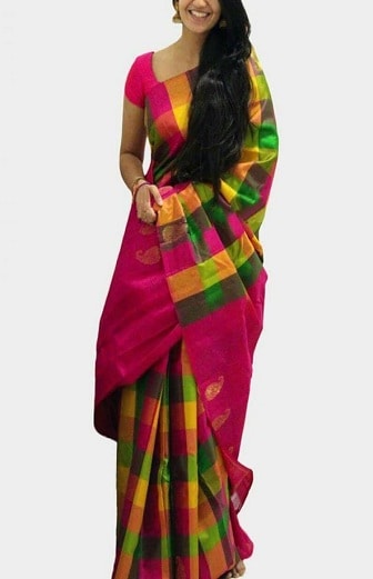 Multi Color Silk Sarees