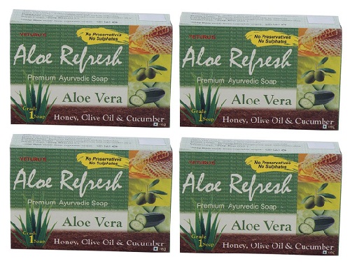 Yeturu Aloe Refresh prémium szappanja