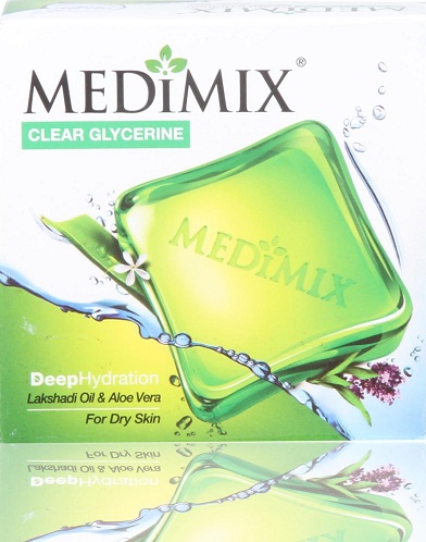 Medimix Lakshadi Oil og Aloe Vera sæbe til tør hud