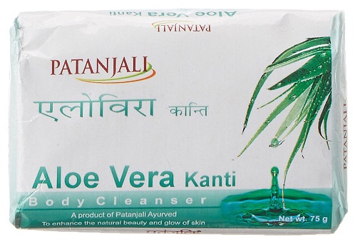 Patanjali Kanti Aloe Vera testtisztító szappan