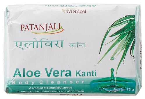 Patanjali Kanti Aloe Vera Body Cleanser Sæbe