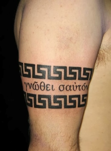 Görög karszalag tetoválás