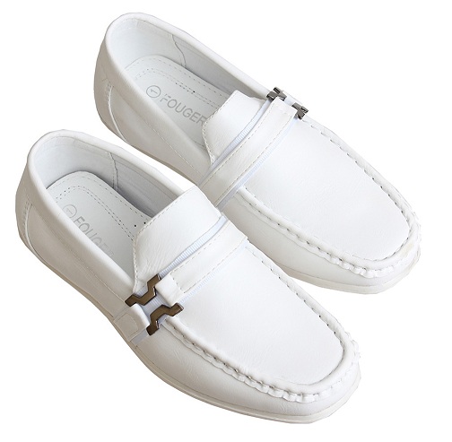 Hvide Slip-on loafers til børn