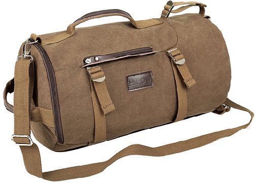 Mænd Canvas Duffle Gym Bag fra E show