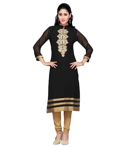 Sort Chiffon Kurti