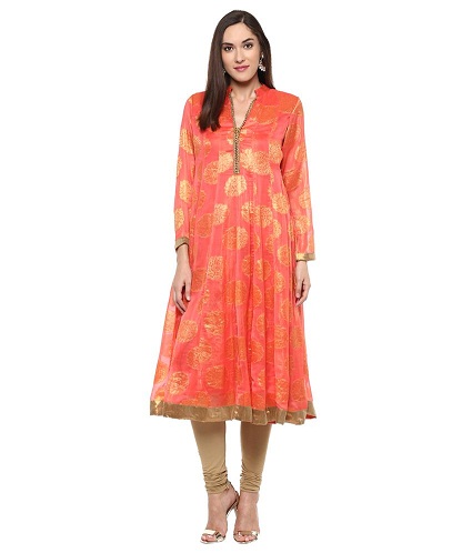 Chiffon Anarkali Kurti