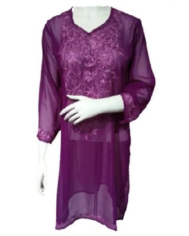 Lilla broderi Kurti