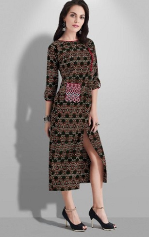 Center Cut Kurti til vinter