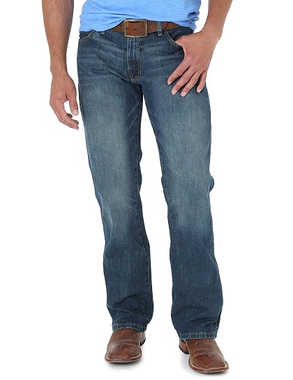 Herre Wrangler Slim Bootcut Jeans