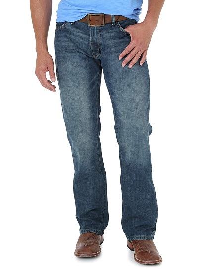 Férfi Wrangler Slim Bootcut farmer