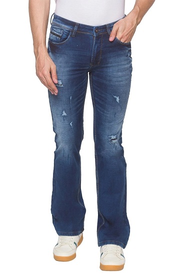 Denim Bootcut jeans til mænd