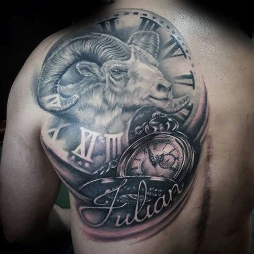 Vædderen Tattoo Designs 5